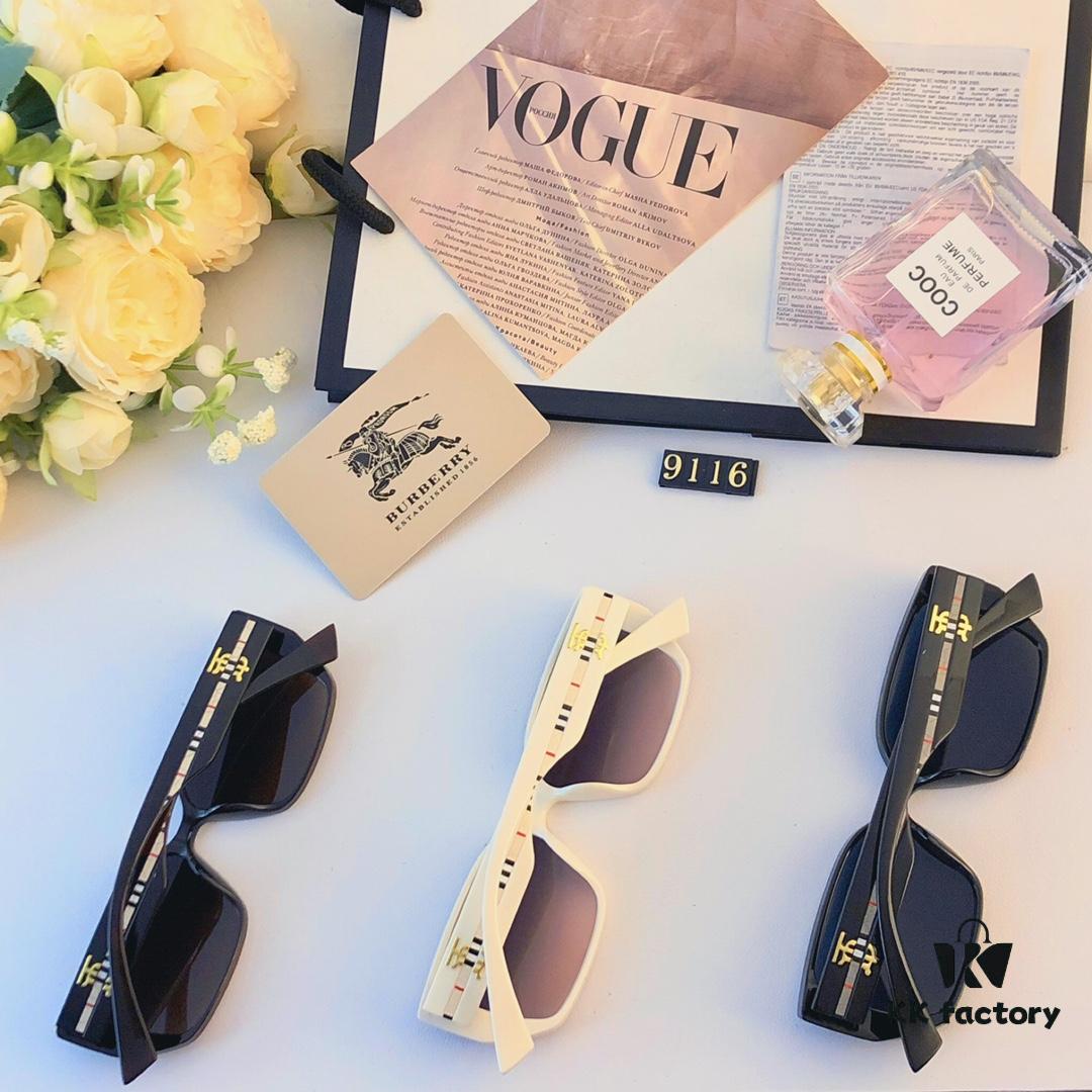 6931ad5cccd8ab3d7afa19e0 Burberry 2024 New Fashion Women's Trendy High-End Stylish Square Sunglasses UV Protection Slimming Driving Sun Glasses