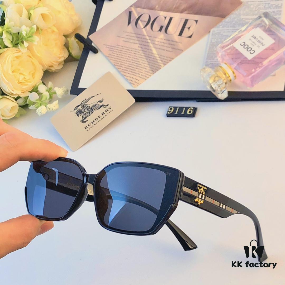 6931ad5cccd8ab3d7afa19e1 Burberry 2024 New Fashion Women's Trendy High-End Stylish Square Sunglasses UV Protection Slimming Driving Sun Glasses