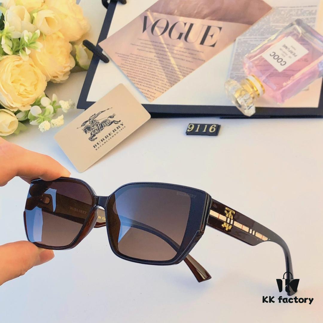 6931ad5cccd8ab3d7afa19e2 Burberry 2024 New Fashion Women's Trendy High-End Stylish Square Sunglasses UV Protection Slimming Driving Sun Glasses