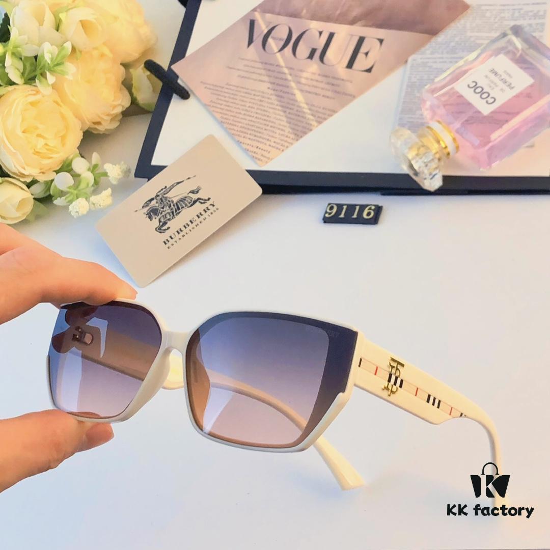 6931ad5cccd8ab3d7afa19e3 Burberry 2024 New Fashion Women's Trendy High-End Stylish Square Sunglasses UV Protection Slimming Driving Sun Glasses
