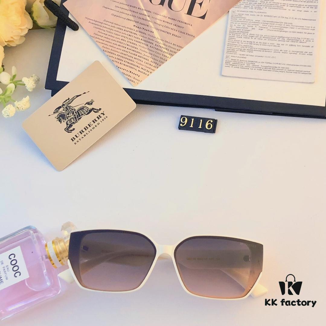 6931ad5cccd8ab3d7afa19e4 Burberry 2024 New Fashion Women's Trendy High-End Stylish Square Sunglasses UV Protection Slimming Driving Sun Glasses