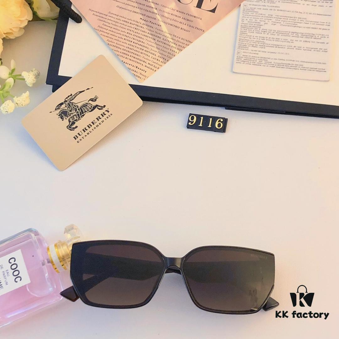 6931ad5cccd8ab3d7afa19e5 Burberry 2024 New Fashion Women's Trendy High-End Stylish Square Sunglasses UV Protection Slimming Driving Sun Glasses
