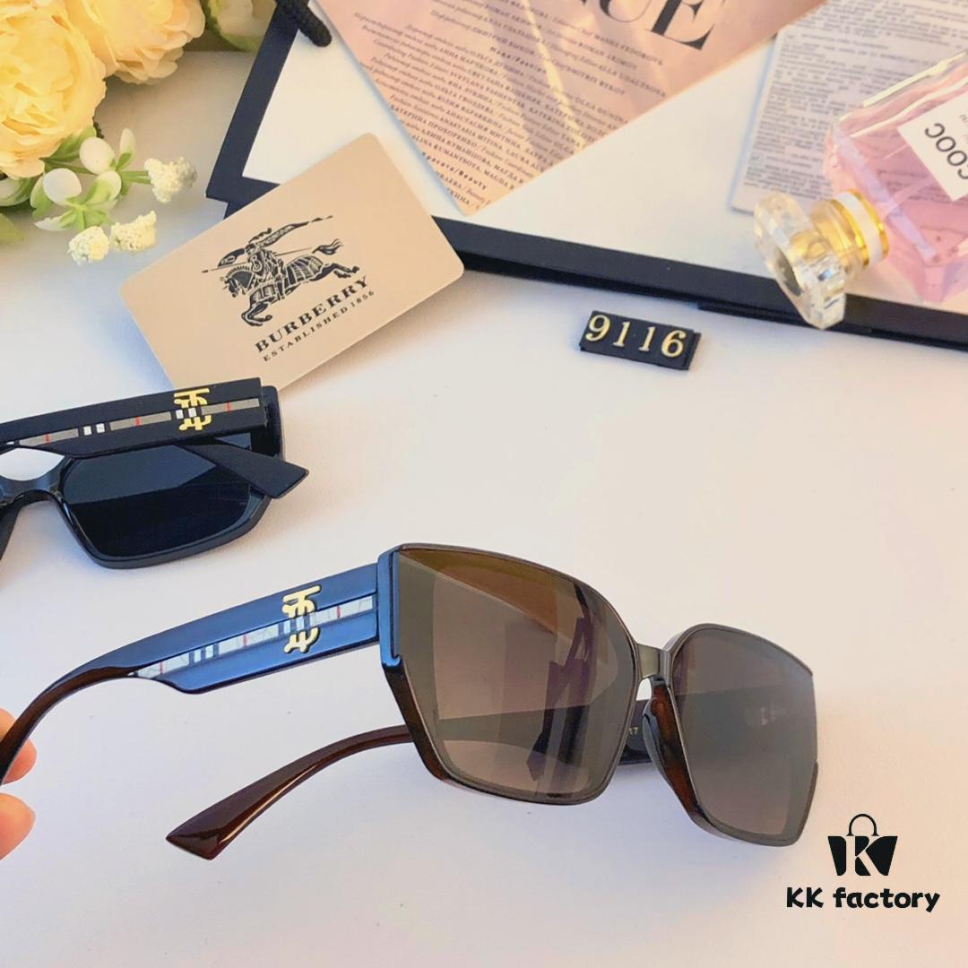 6931ad5cccd8ab3d7afa19e7 Burberry 2024 New Fashion Women's Trendy High-End Stylish Square Sunglasses UV Protection Slimming Driving Sun Glasses