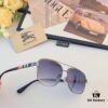 6931ad5eccd8ab3d7afa19f9 Burberry New Double-Bridge Square Oversized Sunglasses Unisex Casual Travel Shades