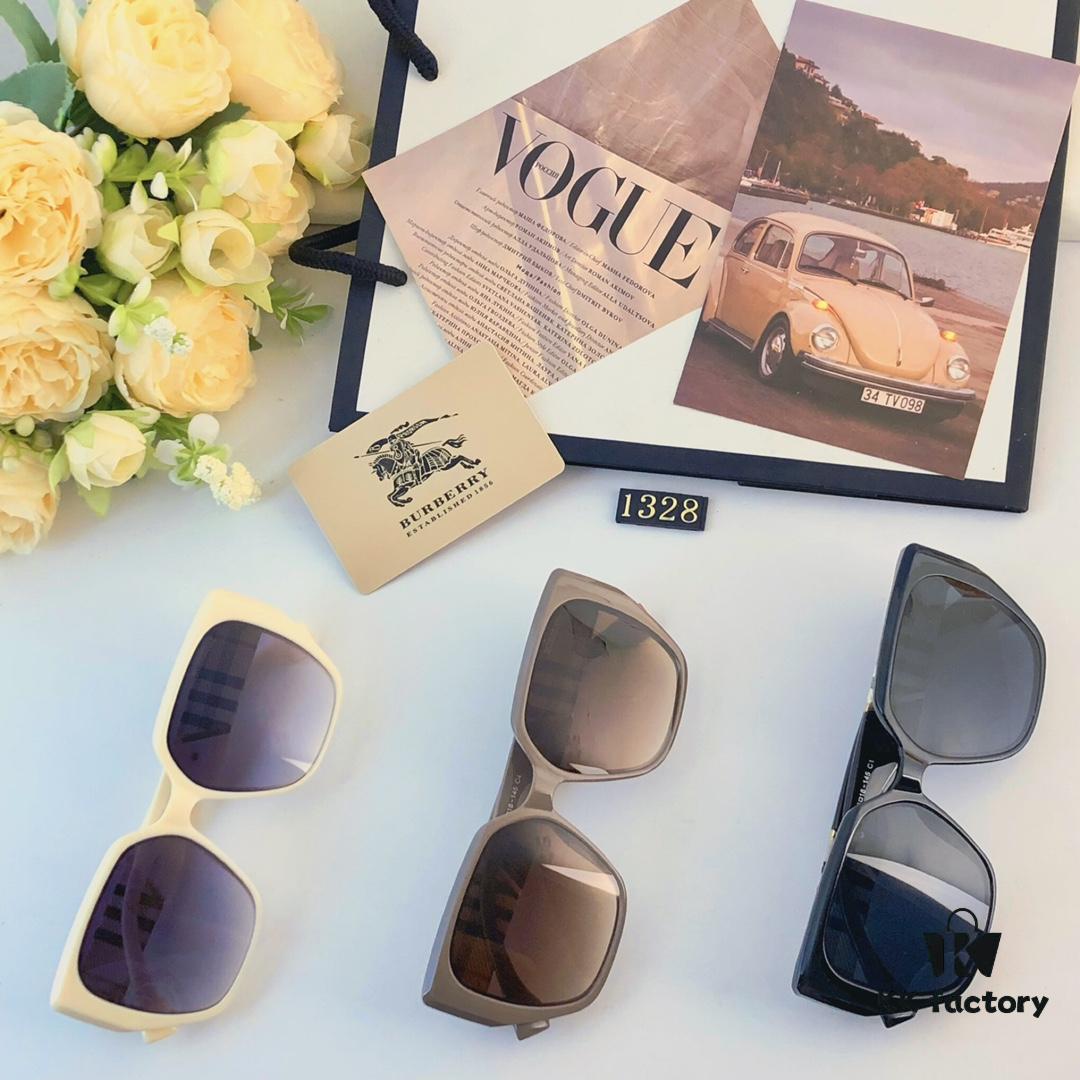 6931ad61ccd8ab3d7afa1a1e Burberry Style Korean Fashion Oversized Sunglasses for Long Face, Slimming UV Protection Sun Glasses Popular on Instagram