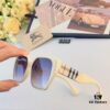 6931ad61ccd8ab3d7afa1a22 Burberry Style Korean Fashion Oversized Sunglasses for Long Face, Slimming UV Protection Sun Glasses Popular on Instagram