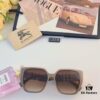 6931ad61ccd8ab3d7afa1a24 Burberry Style Korean Fashion Oversized Sunglasses for Long Face, Slimming UV Protection Sun Glasses Popular on Instagram