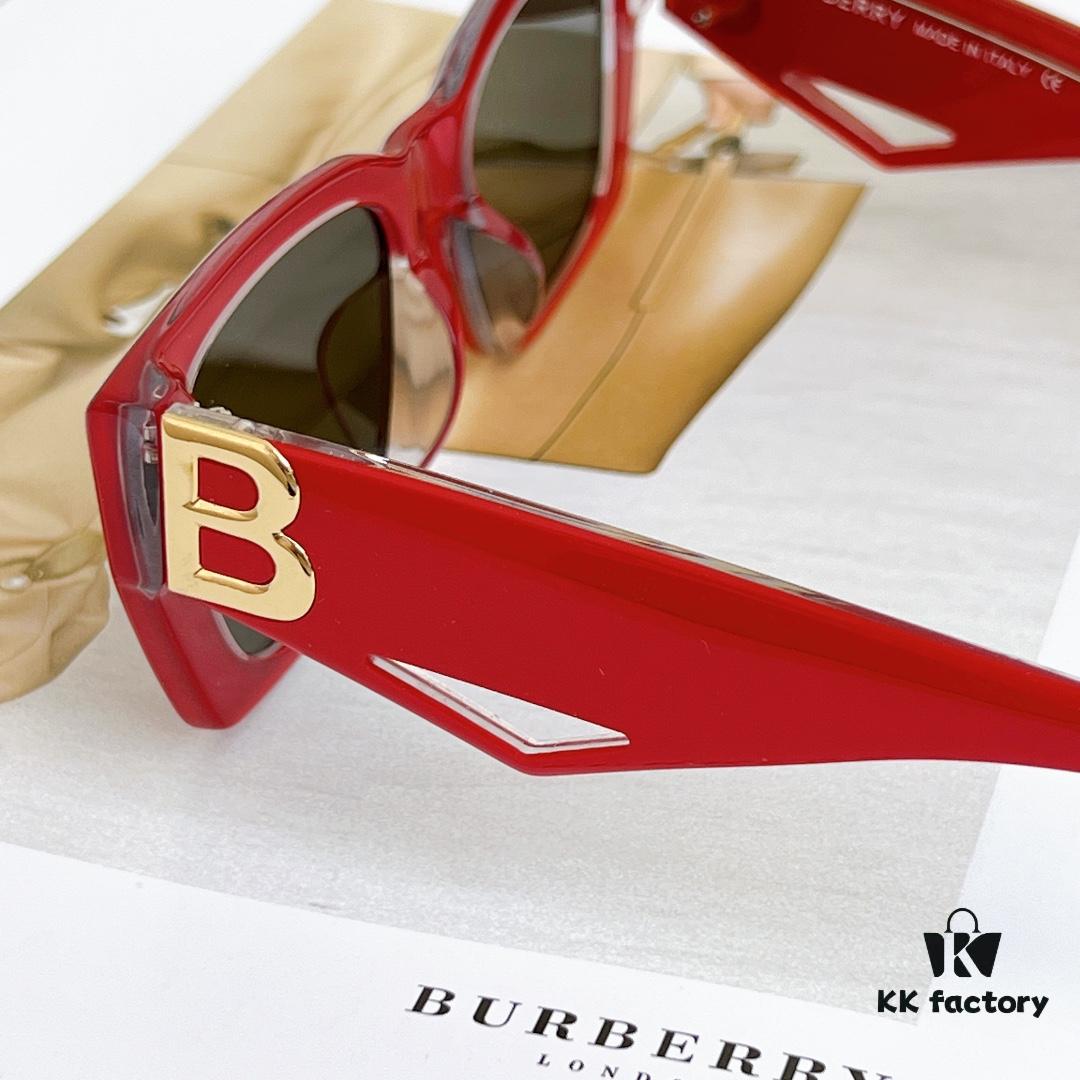Burberry BE4336 Unisex Sunglasses, Chainless Design, 53mm Lens Width, Size 19-140
