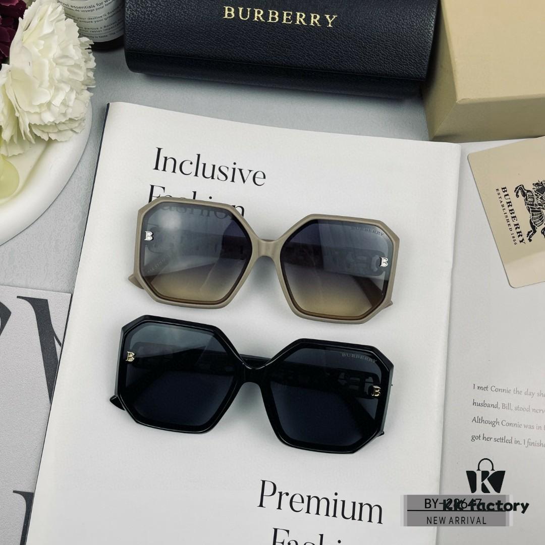 Burberry - New Arrival Polarized Sunglasses with TR Frame, Lightweight and Comfortable, Celebrity Style Sun Protection Eyewear