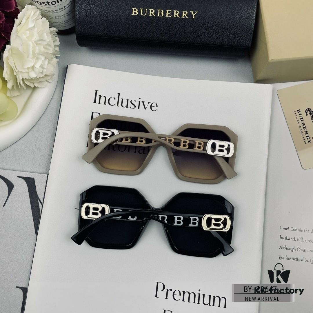 Burberry - New Arrival Polarized Sunglasses with TR Frame, Lightweight and Comfortable, Celebrity Style Sun Protection Eyewear