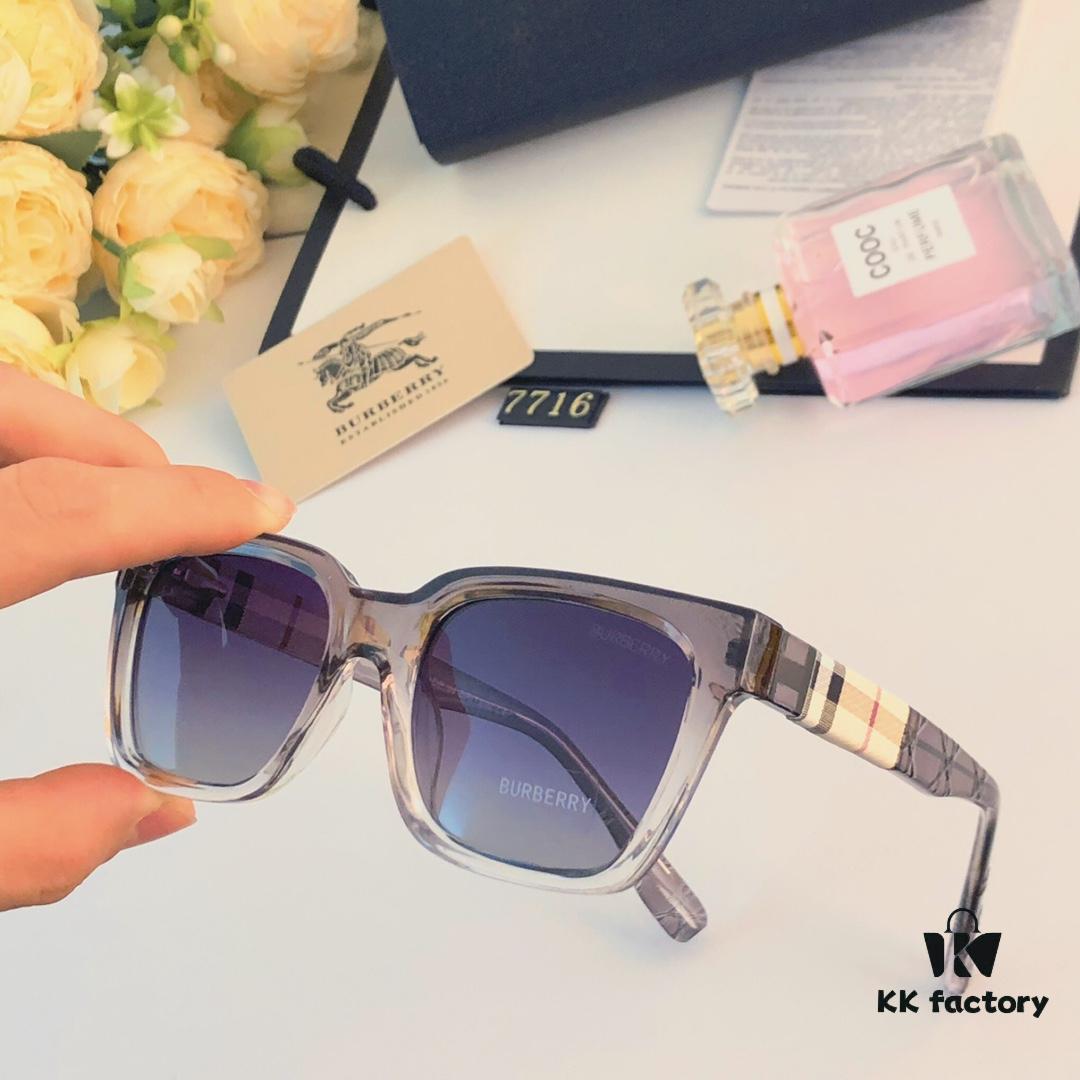 6931ad66ccd8ab3d7afa1a73 Burberry 2024 European and American Fashion Square Oversized Vintage Polarized Sunglasses with UV Protection, Stylish Unisex Sunglasses for Couples