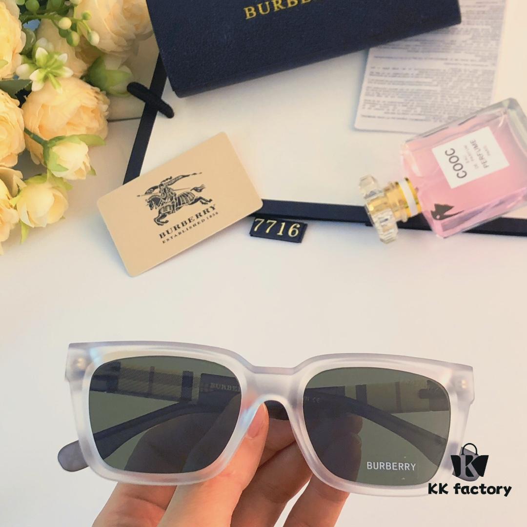 6931ad66ccd8ab3d7afa1a75 Burberry 2024 European and American Fashion Square Oversized Vintage Polarized Sunglasses with UV Protection, Stylish Unisex Sunglasses for Couples