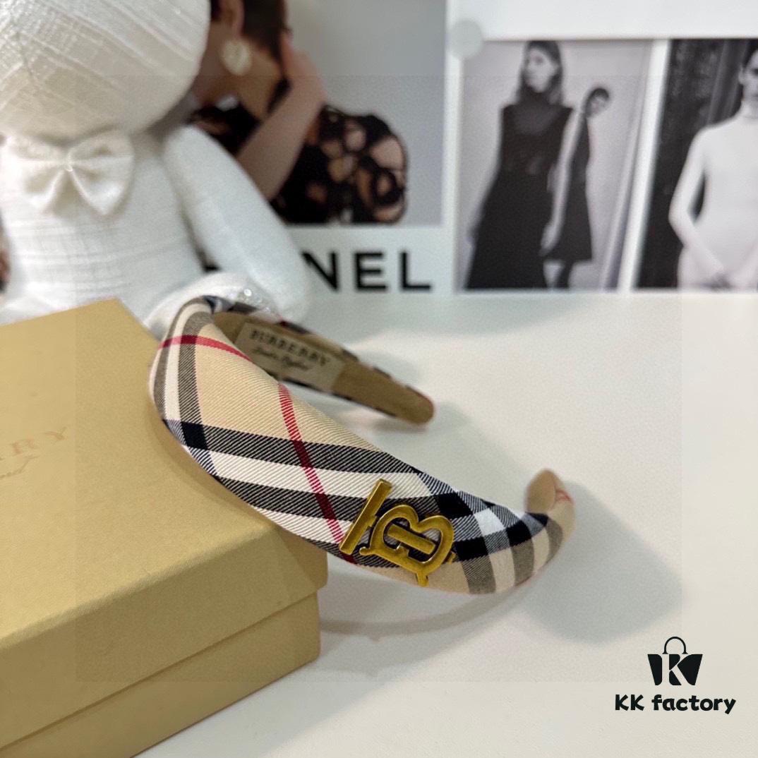 6931ad68ccd8ab3d7afa1a88 BURBERRY (Burberry) Latest Hair Hoop - Specially Paired with Counter Packaging