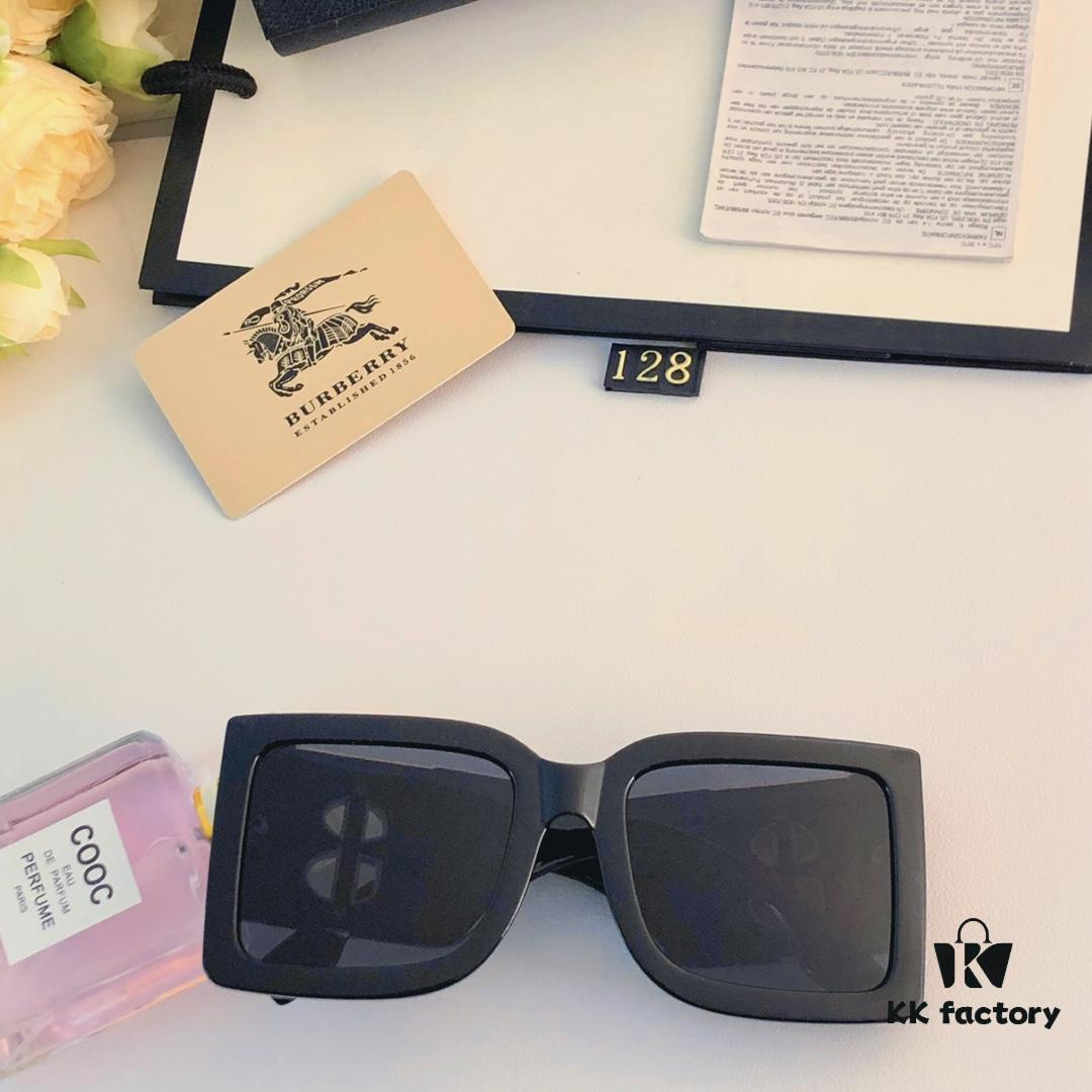 6931ad69ccd8ab3d7afa1aa5 Burberry Trendy Unisex Sunglasses for Men and Women, Fashionable Large B Design UV Protection Shades, Slimming Effect Sunglasses for Parties and Gatherings