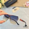 6931ad6dccd8ab3d7afa1ae3 Burberry Oversized Square Retro Sunglasses for Women, Fashion One-Piece Windproof Sun Glasses, Trendy Large Frame Shades for Men and Women, Popular Influencer Style