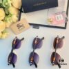 6931ad6fccd8ab3d7afa1b02 Burberry Retro Men's Metal Double-Bridge Aviator Sunglasses, High-End Business Style UV400 Anti-Ultraviolet Sun Glasses