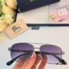 6931ad70ccd8ab3d7afa1b08 Burberry Retro Men's Metal Double-Bridge Aviator Sunglasses, High-End Business Style UV400 Anti-Ultraviolet Sun Glasses