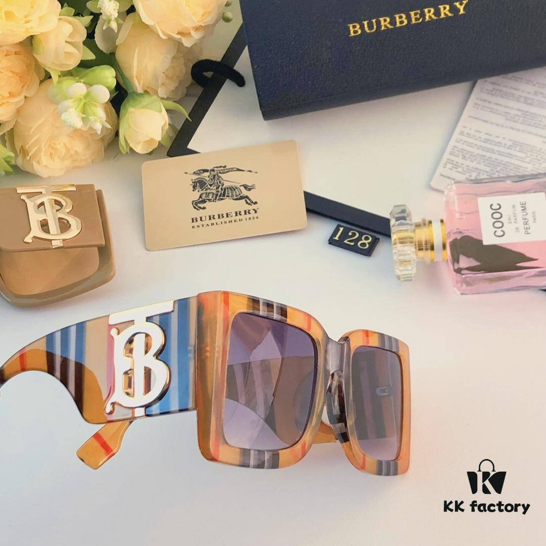 6931ad70ccd8ab3d7afa1b12 Burberry Trendy Unisex Sunglasses for Men and Women, Fashionable UV Protection Oversized Glasses for Parties, Gatherings, Slimming Face Look