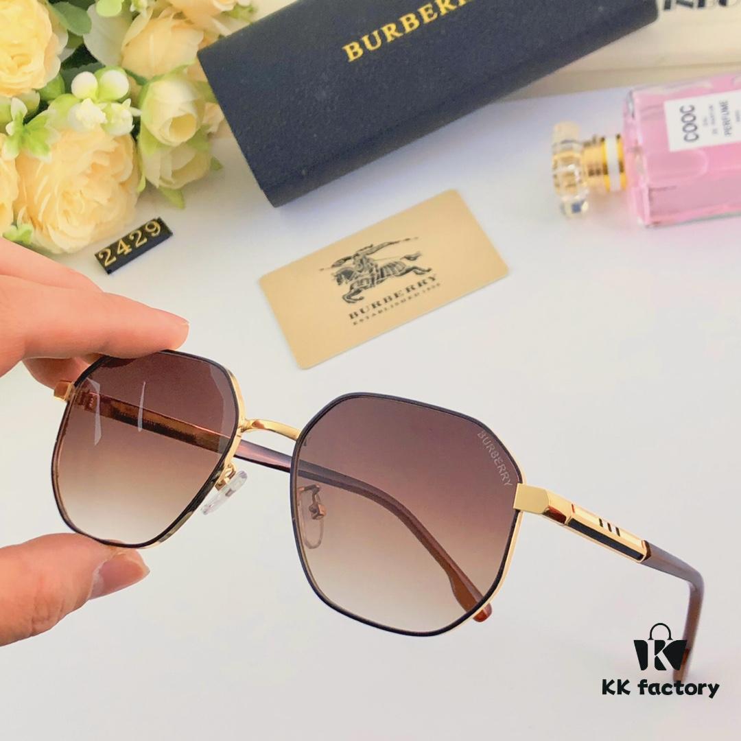 6931ad72ccd8ab3d7afa1b27 Burberry Retro Sunglasses, Fashionable Men's Statement Sunglasses, Trendy Streetwear Glasses, Hong Kong Style Hip-Hop Sun Glasses for Men and Women