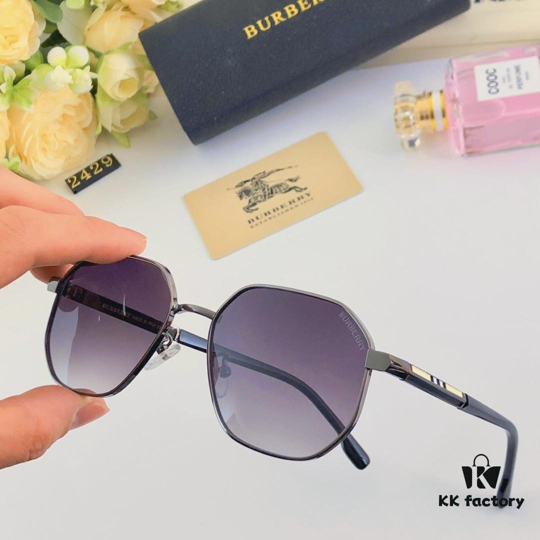 6931ad72ccd8ab3d7afa1b29 Burberry Retro Sunglasses, Fashionable Men's Statement Sunglasses, Trendy Streetwear Glasses, Hong Kong Style Hip-Hop Sun Glasses for Men and Women