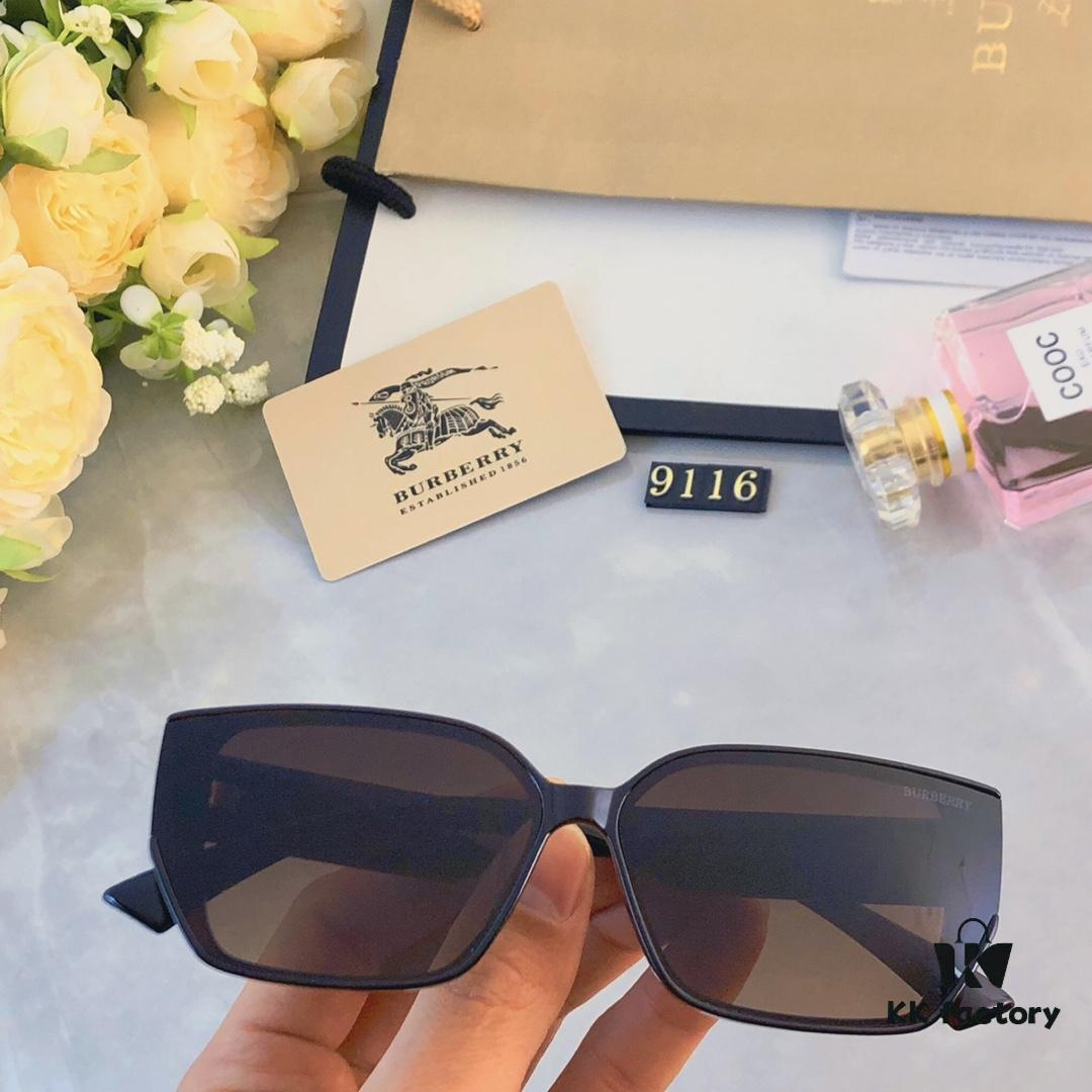 6931ad73ccd8ab3d7afa1b33 Burberry New Square-Frame Small Sunglasses, Fashionable and Versatile Trendy Glasses from Europe and America