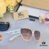 6931ad73ccd8ab3d7afa1b36 Burberry New Square-Frame Small Sunglasses, Fashionable and Versatile Trendy Glasses from Europe and America