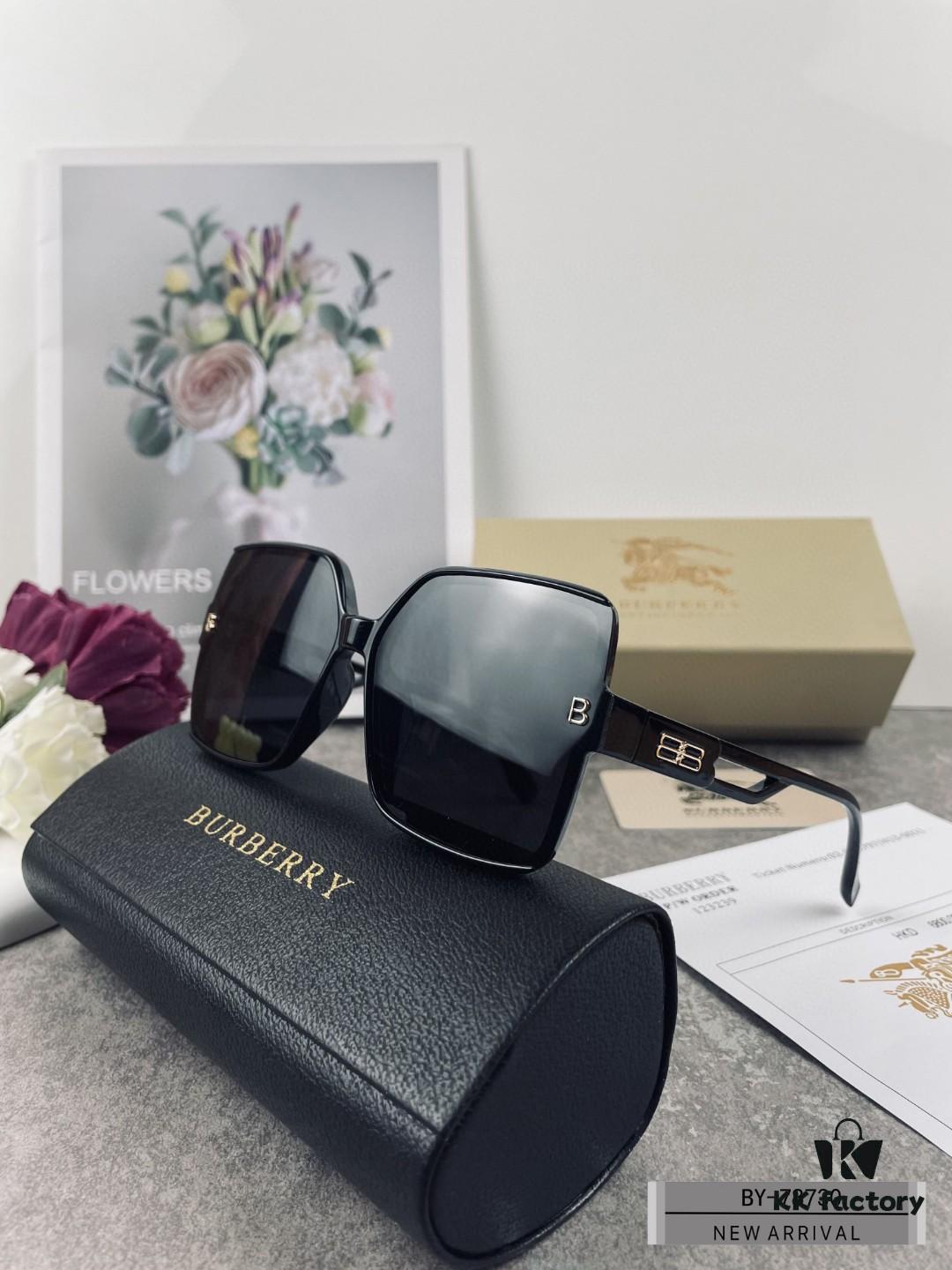 6931ad74ccd8ab3d7afa1b45 Burberry - Polaroid Resin Polarized Sunglasses with TR Frame, Lightweight and Comfortable, Size 61-15-150, 2023 New Arrival Celebrity Style