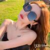 6931ad80ccd8ab3d7afa1bfd Balenciaga x Polaroid Resin Lens Sunglasses, Lightweight TR Frame, Fashionable UV Protection Sun Glasses for Driving and Travel
