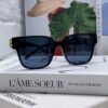6931ad82ccd8ab3d7afa1c1d Balenciaga BALENCIAGA Square Retro Fashion Sunglasses with Gold-Tone BB Logo and Folding Hinges