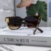 6931ad83ccd8ab3d7afa1c29 Balenciaga Square Retro Sunglasses with Gold BB Logo and Folding Hinges
