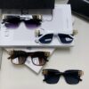 6931ad83ccd8ab3d7afa1c2f Balenciaga Square Retro Sunglasses with Gold BB Logo and Folding Hinges
