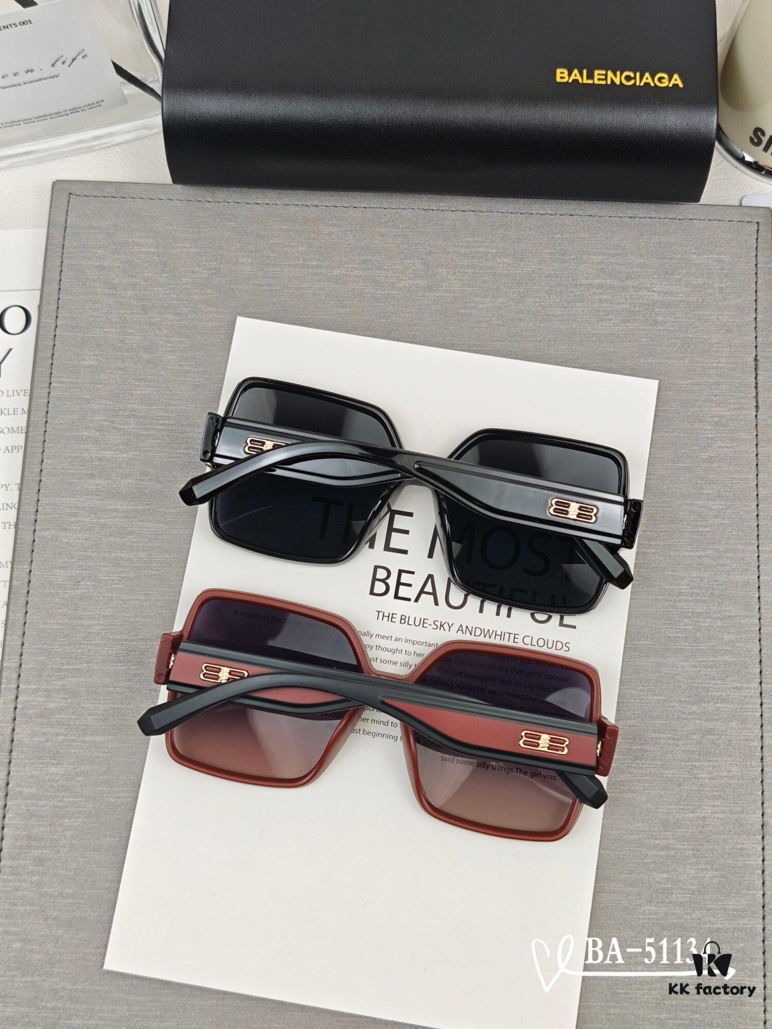 6931ad89ccd8ab3d7afa1c80 Balenciaga x Polaroid Resin Lens Sunglasses, Lightweight TR Frame, Model 51134