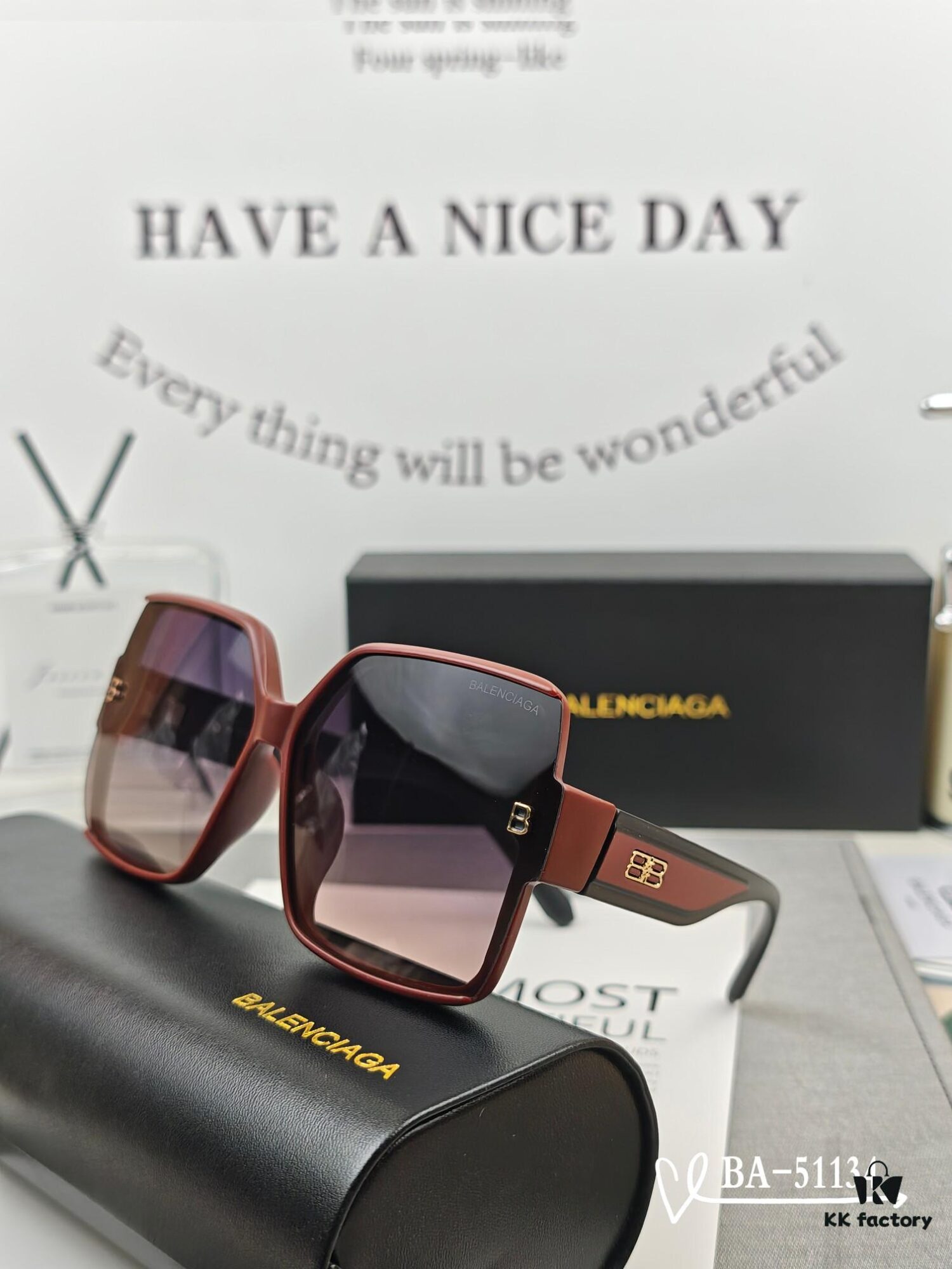 6931ad89ccd8ab3d7afa1c82 Balenciaga x Polaroid Resin Lens Sunglasses, Lightweight TR Frame, Model 51134