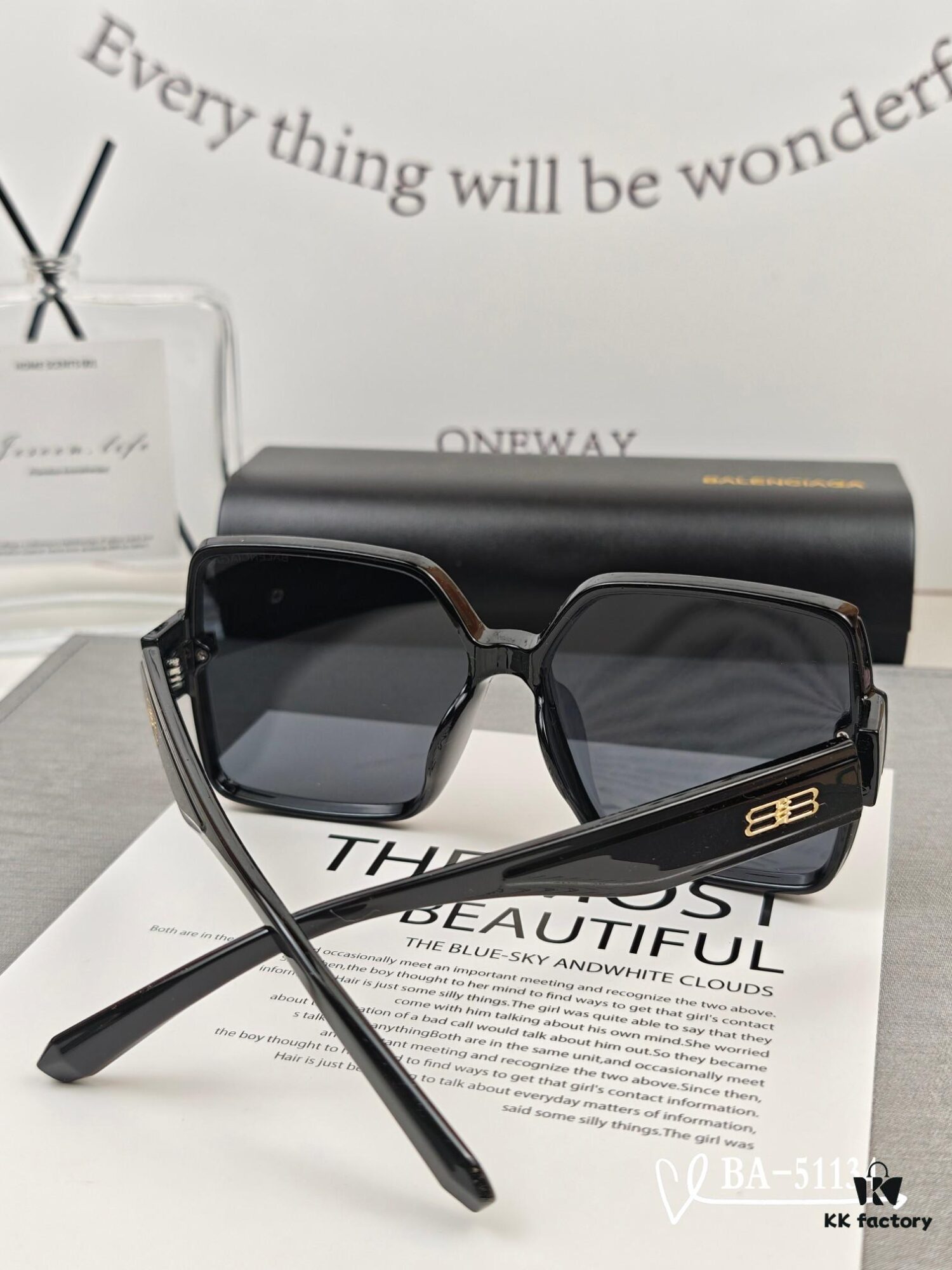 6931ad89ccd8ab3d7afa1c86 Balenciaga x Polaroid Resin Lens Sunglasses, Lightweight TR Frame, Model 51134