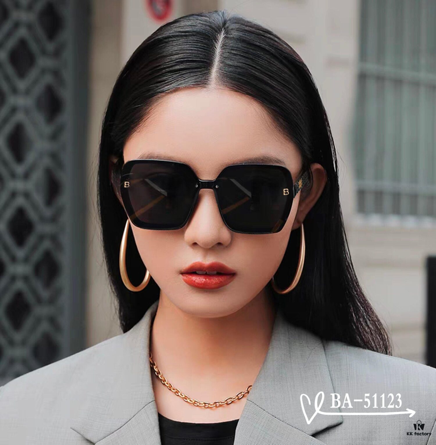 6931ad89ccd8ab3d7afa1c87 Balenciaga - New Model Sunglasses with POLARIZED Resin Lenses, Lightweight TR Frame, UV Protection, Fashionable Sun Protection for Travel and Daily Wear