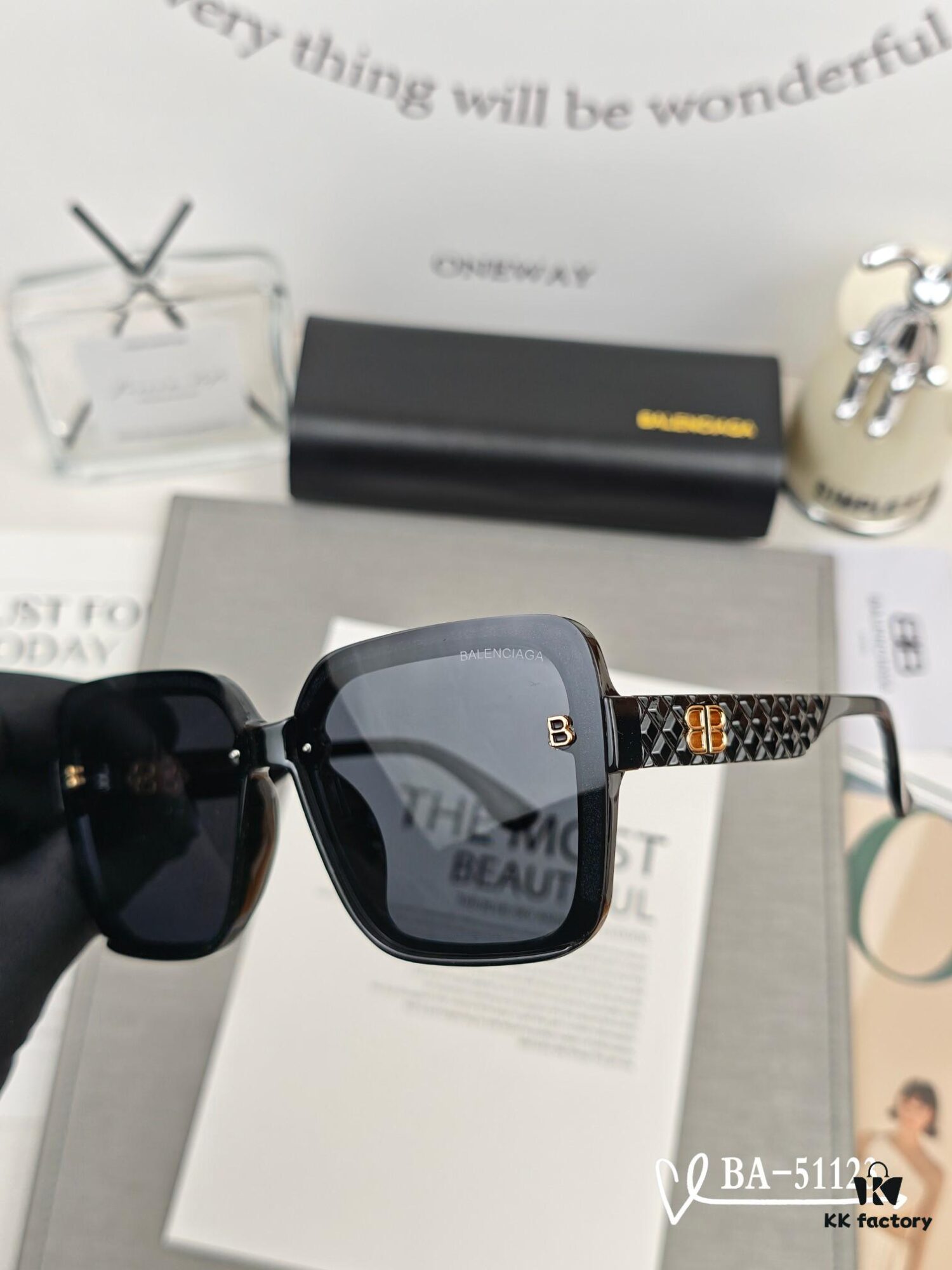 6931ad89ccd8ab3d7afa1c8a Balenciaga - New Model Sunglasses with POLARIZED Resin Lenses, Lightweight TR Frame, UV Protection, Fashionable Sun Protection for Travel and Daily Wear