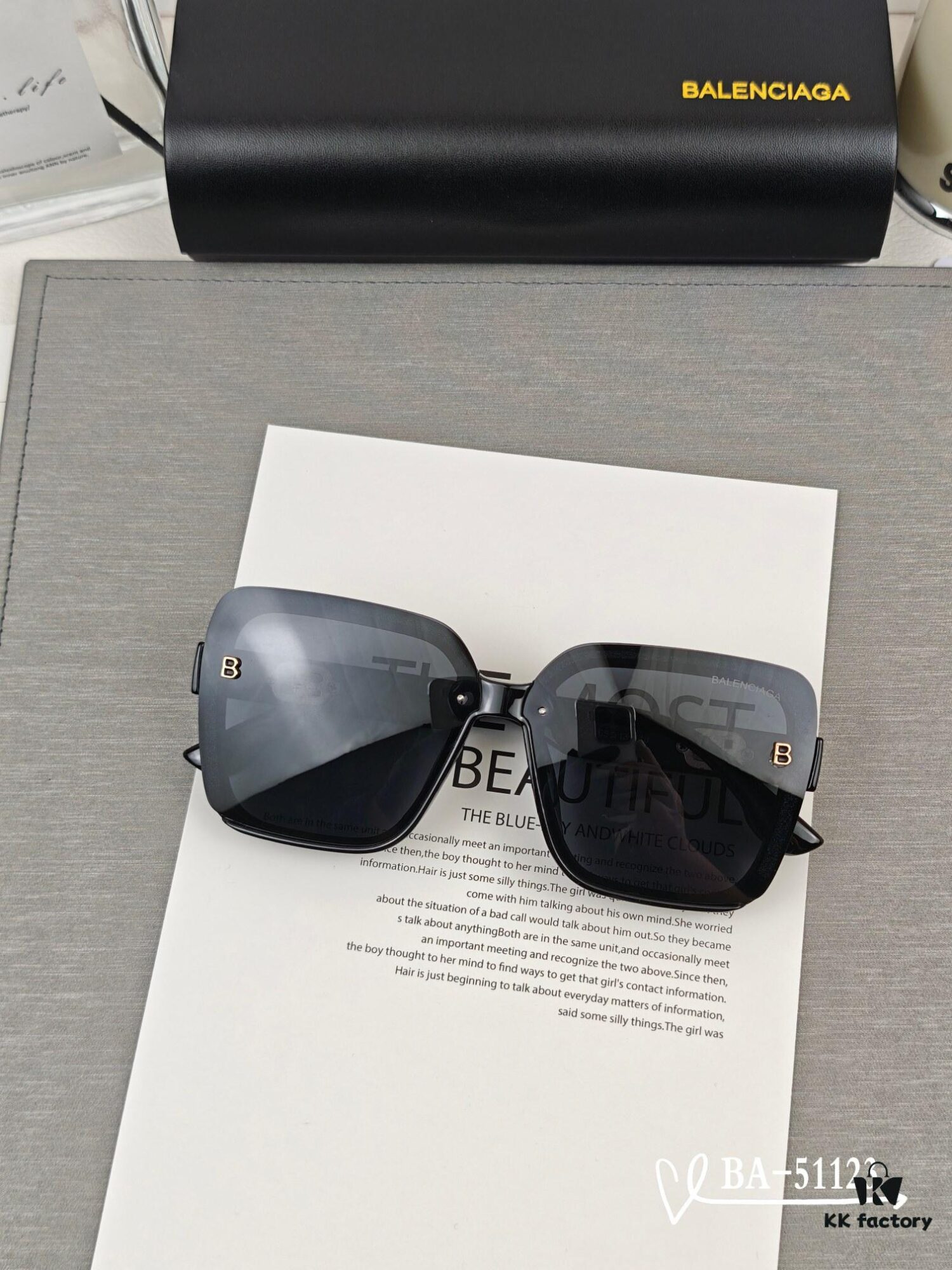 6931ad8accd8ab3d7afa1c8c Balenciaga - New Model Sunglasses with POLARIZED Resin Lenses, Lightweight TR Frame, UV Protection, Fashionable Sun Protection for Travel and Daily Wear