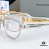 6931ad8dccd8ab3d7afa1cbb 135 Original High-Quality 1:1 Detail Balenciaga BB0357SA European and American Style, Original Mold Sculptural Temple, Heavyweight Futuristic Oval Frame with Metal Brow Bar