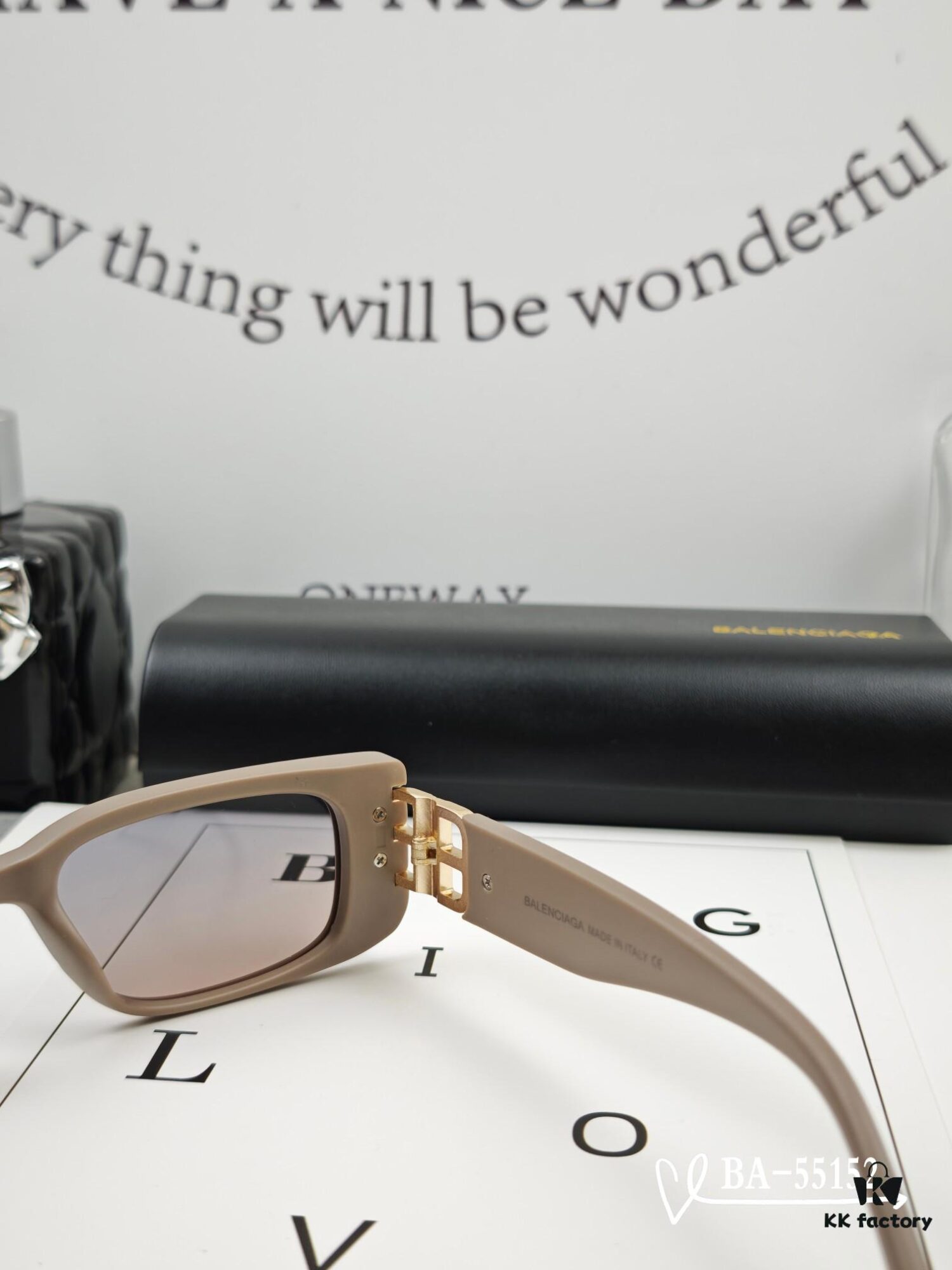 6931ad8eccd8ab3d7afa1cce Balenciaga x Polaroid Resin Lens Sunglasses, Lightweight TR Frame, Model 55152, Size 65-13-145