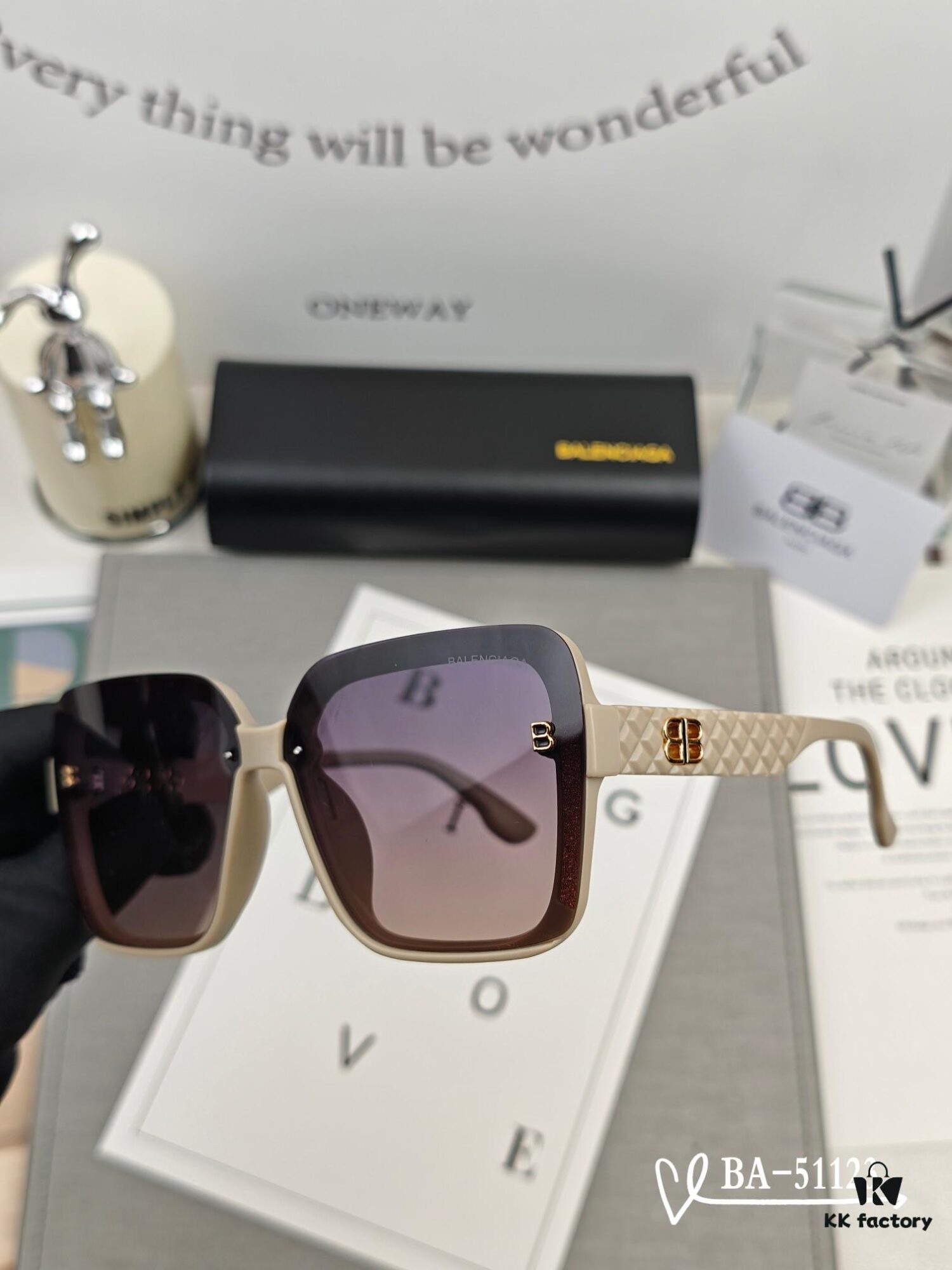 6931ad8fccd8ab3d7afa1cd3 Balenciaga × Polaroid Resin Lens Sunglasses, Lightweight TR Frame, Fashionable UV Protection Sun Glasses for Driving and Travel