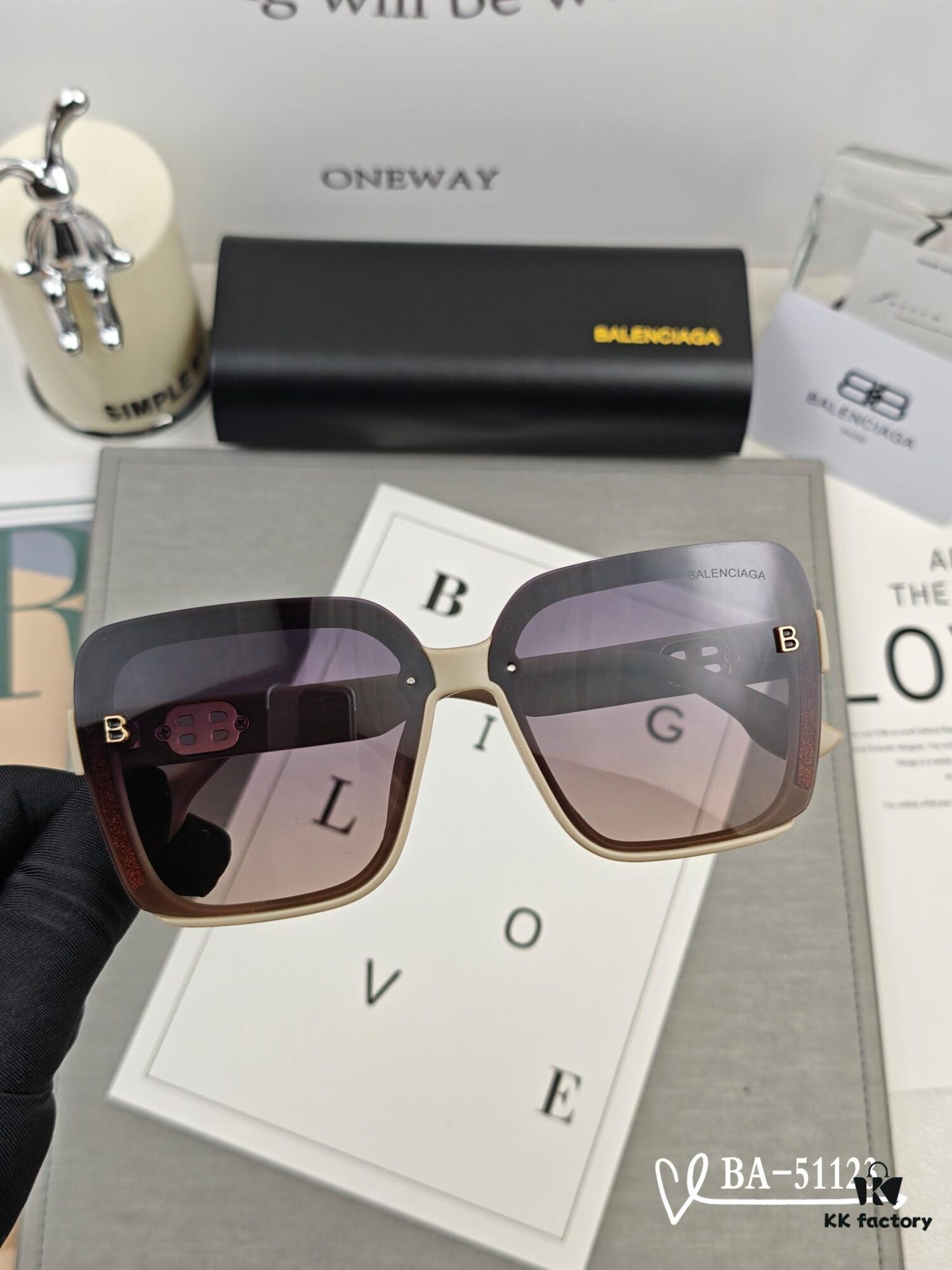 6931ad8fccd8ab3d7afa1cd5 Balenciaga × Polaroid Resin Lens Sunglasses, Lightweight TR Frame, Fashionable UV Protection Sun Glasses for Driving and Travel