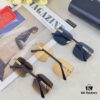 6931ad92ccd8ab3d7afa1ce2 Balenciaga Fashion Frameless Stylish Sunglasses, Edgy Unisex UV-Protective Sun Glasses that Slim the Face