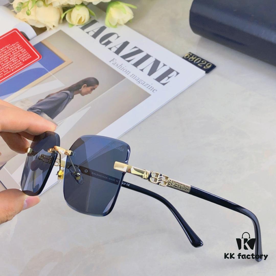 6931ad92ccd8ab3d7afa1ce4 Balenciaga Fashion Frameless Stylish Sunglasses, Edgy Unisex UV-Protective Sun Glasses that Slim the Face