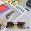 6931ad92ccd8ab3d7afa1ce6 Balenciaga Fashion Frameless Stylish Sunglasses, Edgy Unisex UV-Protective Sun Glasses that Slim the Face