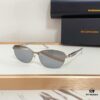 6931ad94ccd8ab3d7afa1cfe BALENCIAGA BB0357SA Unisex Sunglasses, European and American Style, Original Mold with Sculptural Temple Design, Heavyweight Futuristic Oval Frame with Metal Brow Bar