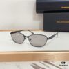 6931ad94ccd8ab3d7afa1d01 BALENCIAGA BB0357SA Unisex Sunglasses, European and American Style, Original Mold with Sculptural Temple Design, Heavyweight Futuristic Oval Frame with Metal Brow Bar