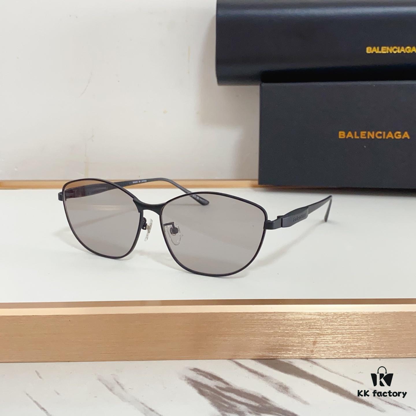 6931ad95ccd8ab3d7afa1d18 New Arrival 140 Extreme Series Balenciaga BB0358SK, Original Mold Design with Sculptural Temples, Heavyweight Futuristic Metal Eyebrow Frame
