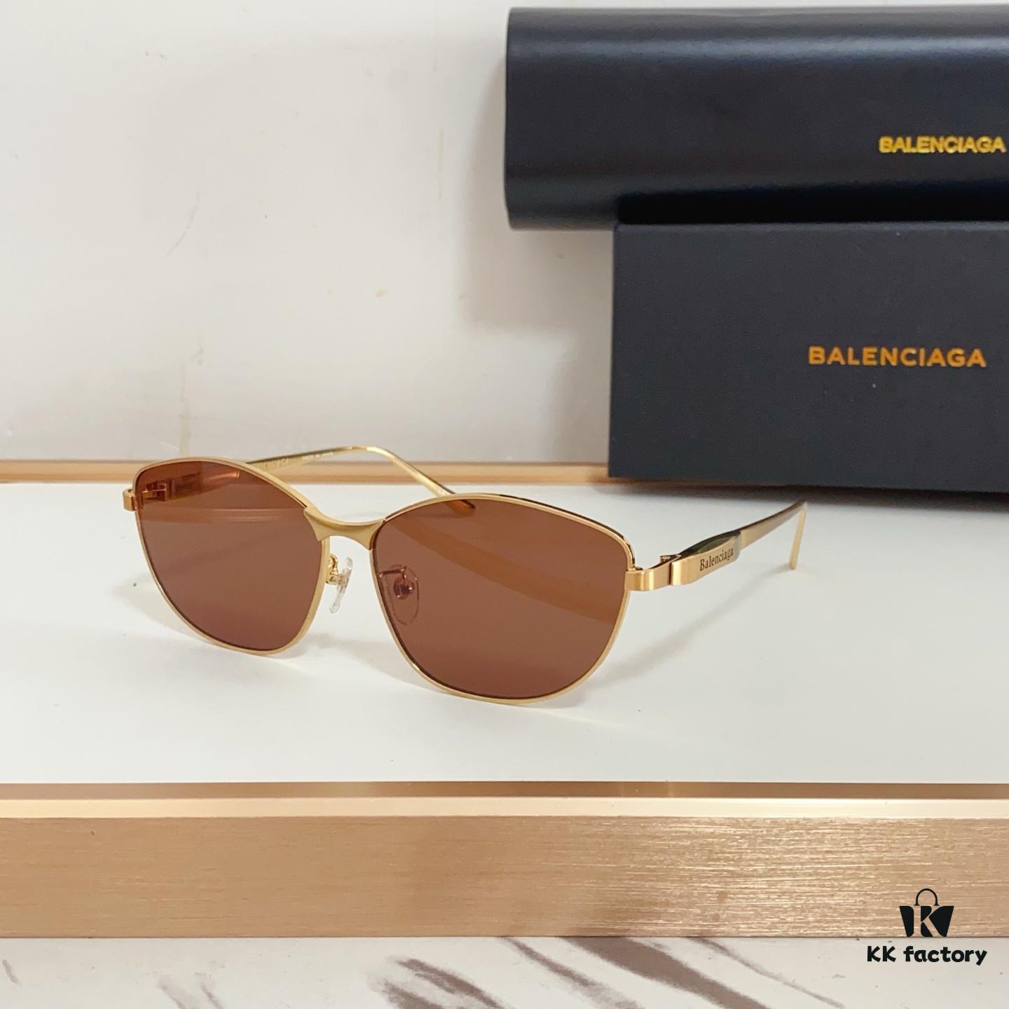 6931ad95ccd8ab3d7afa1d1a New Arrival 140 Extreme Series Balenciaga BB0358SK, Original Mold Design with Sculptural Temples, Heavyweight Futuristic Metal Eyebrow Frame