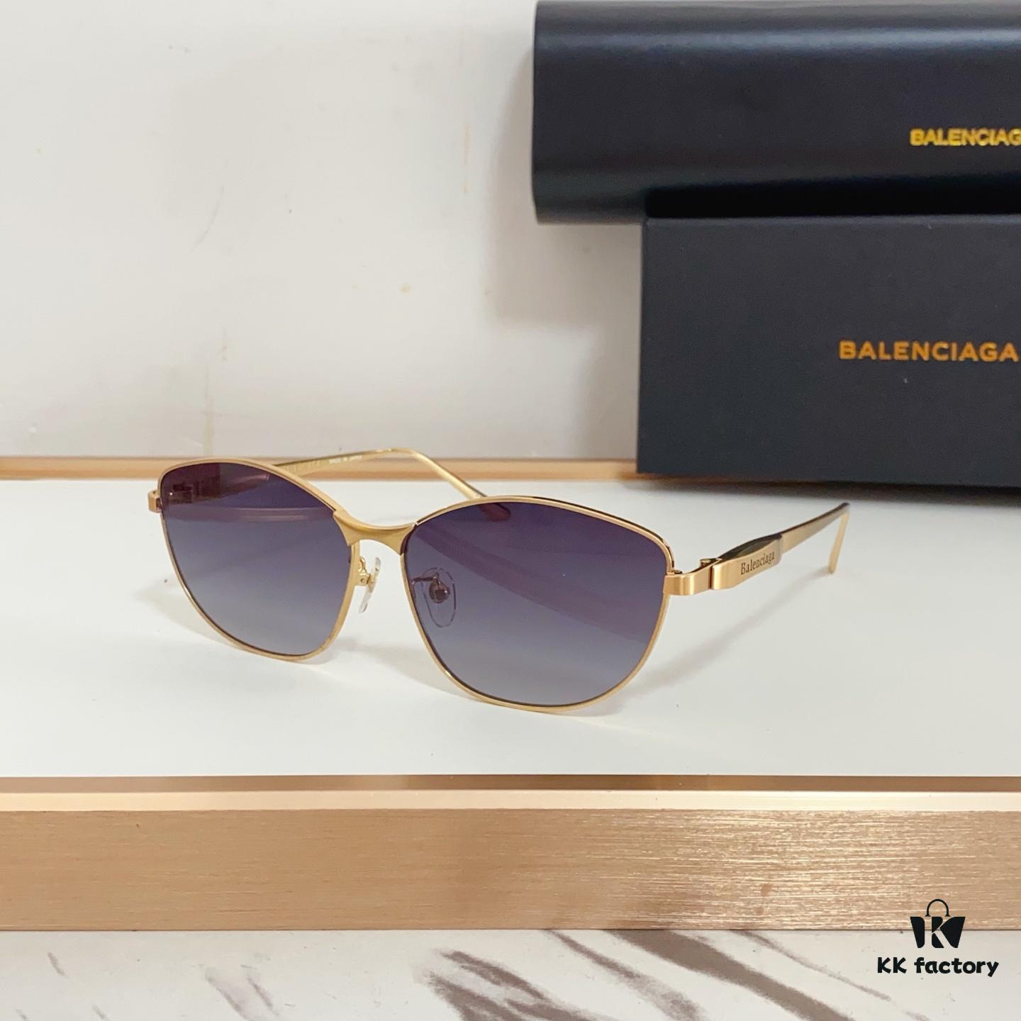 6931ad96ccd8ab3d7afa1d1d New Arrival 140 Extreme Series Balenciaga BB0358SK, Original Mold Design with Sculptural Temples, Heavyweight Futuristic Metal Eyebrow Frame