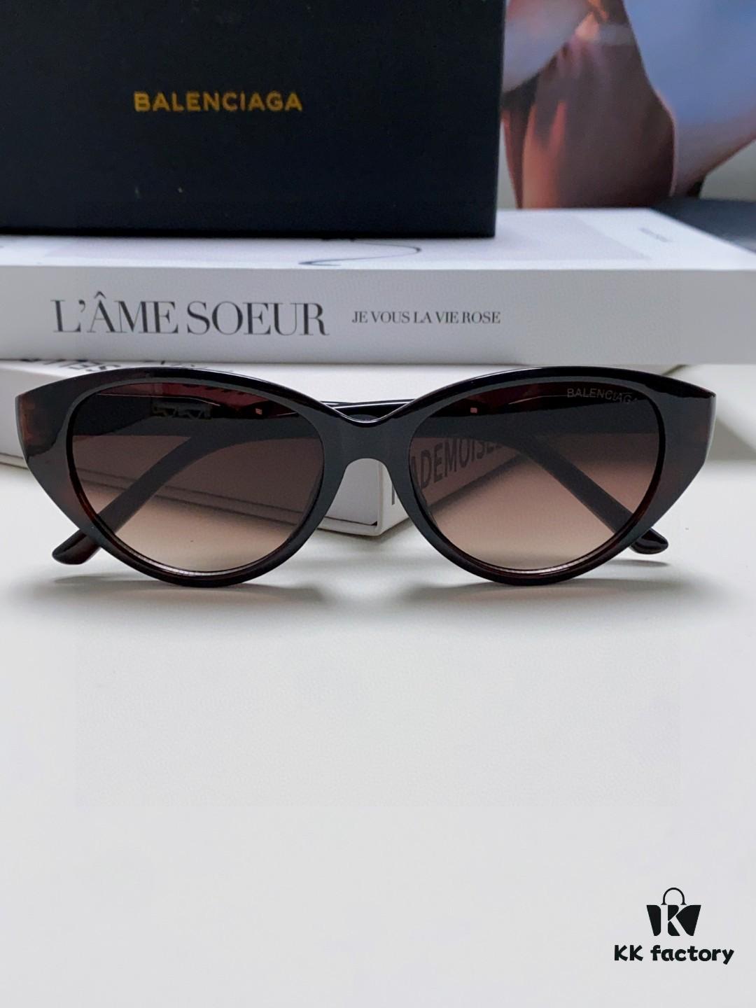 6931ad98ccd8ab3d7afa1d3d BALENCIAGA Balenciaga Latest Unique Frame Design Instantly Love at First Sight Minimalist Small Frame High-Quality Eyewear Sunglasses